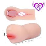 Мастурбатор ротик Cute nose без вибрации - мініатюра 5