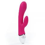 Вибромассажер с клиторальным стимулятором Rabbit Vibrator USB Rechargeable - мініатюра 2