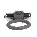 Кольцо  Эрекционное Single bullet cock ring с вибрацией - мініатюра 2