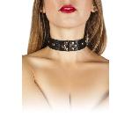 Ошейник Leather Restraints Collar, Black - мініатюра 2