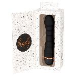 Черный бархатистый вибратор Bendy Ripple Vibrator с 20 режимами вибрации - мініатюра 8