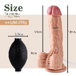 Фаллоимитатор с функцией семяизвержения “Dildo water-spray” - мініатюра 8