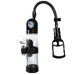 Вакуумная помпа с вибрацией Boss Series: Powerpump MASTER Vibrating - Black&Clear - мініатюра 7