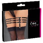 Сексуальные подвязки для ног с заклепками Suspender Garters - мініатюра 1