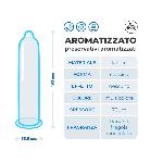 Цветные ароматизированные презервативы Love Match - Arromatizato, banana (по 1 шт) - мініатюра 2