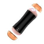 Мастурбатор с двумя входами и вибростимуляцией BOSS Vibrating Masturbation Cup USB 10 function + Interactive Function - мініатюра 2
