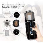 Автоматический 3D мастурбатор Gia Thrusting Cup-Hand Free - мініатюра 4