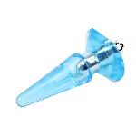Анальный плаг  NICOLE'S Vibra Plug, Blue - мініатюра 2