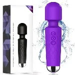 Вибратор микрофон «Violet Microphone», 20 режимов вибрации ,фиолетовый - мініатюра 1
