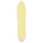 Желтый мини-вибратор Cuties Mini Vibrator с 7 различными вибрационными режимами - мініатюра 2