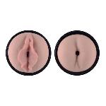 Мастурбатор вагина-анус двойной мастурбатор Training Master Double Side Stroker Pussy and Anus - мініатюра 4