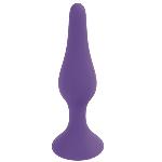 Анальный плаг Silicone Plug Purple - Extra Large - мініатюра 2