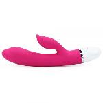 Вибромассажер с рельефным наконечником Rabbit Vibrator USB Rechargeable - мініатюра 5