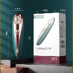 Вибратор пуля с подогревом "Vibrating Fish", 10 режимов вибрации, цвет зелёный - мініатюра 1
