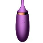Виброяйцо с пультом ДУ - Vibrating Silicone Love EGG USB - мініатюра 3