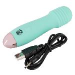 Вибростимулятор с необычной структурой Cuties Mini Vibrator  с 7 различными вибрационными режимами - мініатюра 4