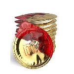 Презервативы OLO RedGold с продлевающим эффектом (по 1шт) - мініатюра 5