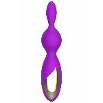 Вибратор Purple bunny 10 режимов вибрации цвет фиолетовый - мініатюра 3