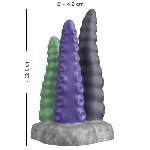 Фаллоимитатор из 3 частей в  образе щупальца Triple Tentacle - мініатюра 10