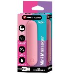 Перезаряжаемая вибропуля Pretty Love - Stefan Light pink, BI-300085-3 - мініатюра 8