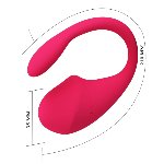 Виброяйцо управляемое смартфоном Romance - Thalia App Control Bullet Vibrator, MC38APP - мініатюра 4