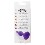 Анальный плаг Silicone Plug Purple - Small - мініатюра 7