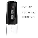Автоматическая вакуумная помпа с зарядкой от USB CANWIN Penis Pump - P402AU - мініатюра 3