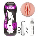 Девайс с вибрацией Vagina Stamina Tunnel - мініатюра 1