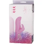 Вибратор-кролик - Vibe Therapy Delight розовый - мініатюра 1