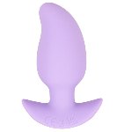 Анальная пробка с вибрацией Vibrating Mini Butt Plug Purple - мініатюра 10