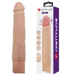 Перезаряжаемый вибратор реалистик Pretty Love - Osric Realistic Vibrating Dildo, BW-500081 - мініатюра 1