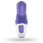 Вибратор Satisfyer Magic Bunny 7 режимов вибрации и 5 режимов скорости фолетово-белый - мініатюра 3