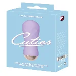 Фиолетовый мини-вибратор с необычной текстурой Cuties Mini Vibrator - мініатюра 1