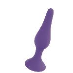Анальный плаг Silicone Plug Purple - Medium - мініатюра 3