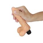 Упругий реалистичный вибратор 8'' Real feel, Flash - мініатюра 3