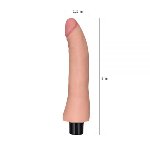 Вибратор с оригинальной формой изгиба 9" Real Softee - мініатюра 6