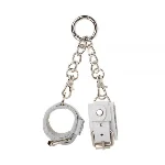 Брелок Handcuffs, White - мініатюра 1