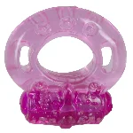 Эрекционное кольцо с вибрацией Vibro-Cock Ring "One Time" - мініатюра 1