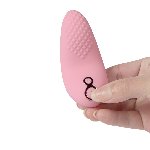 СТИМУЛЯТОР СИЛИКОНОВЫЙ  "Tongue Mini ", 9 режимов вибрации и 3 варианта скорости - мініатюра 4