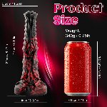 Фантазийный фаллоимитатор с выраженным рельефом “Fantasy monster penis” - мініатюра 3