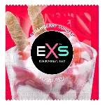 Презервативы EXS Strawberry Sundae (по 1 шт) - мініатюра 2