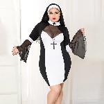 Костюм непослушной монахини XL/XXL - мініатюра 4