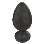 Анальний силиконовый плаг Boss Series - Silicone Anal Plug M 3,5 cm - мініатюра 3