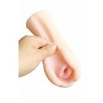 Мастурбатор Ротик Gentle hole без вибрации телесный - мініатюра 2