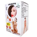 Надувна лялька BOYS of TOYS - ANGELINA 3D із вставкою з кібершкіри та вібростимуляцією - мініатюра 5