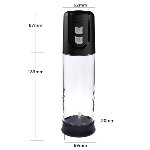 Автоматическая вакуумная помпа с зарядкой от USB CANWIN Penis Pump - P402AU - мініатюра 6