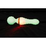 Светящийся вибратор в темноте Glow in the dark Wand 9 режимов вибрации - мініатюра 6