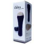 Вагина - мастурбатор с вибрацией Boss Series: Vibrating Vagina cyber skin - Latarka, BS6000025 - мініатюра 2