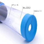 Вакуумная помпа для мужчин CANWIN Passion Pump P638AU, электрическая, 5 режимов - мініатюра 8