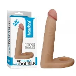 Насадка для двойного проникновения 6.25" The Ultra Soft Double, Flesh - мініатюра 1